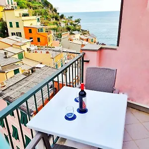 Appartement Good Vibes Penthouse Ca Lidia 5terreparco, Riomaggiore